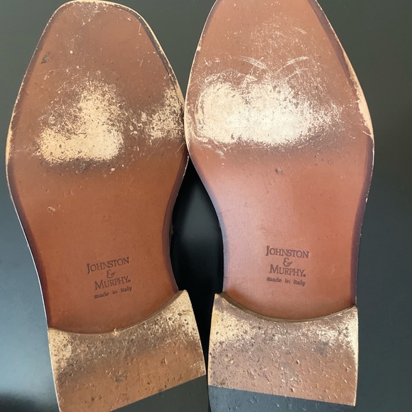 Johnston & Murphy Cellini Men's Slip on Penny Loafers - Picture 8 of 9